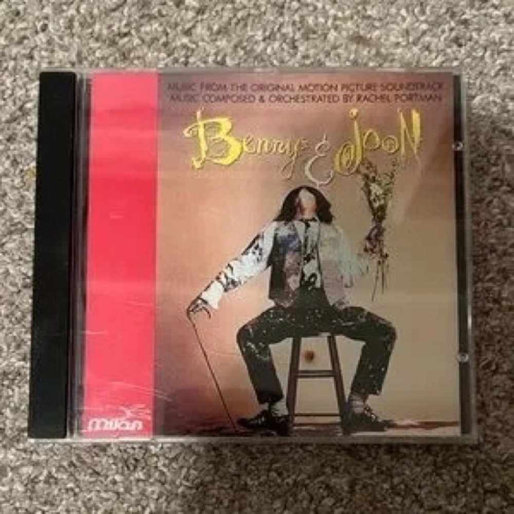 Milani Benny & Joon Soundtrack CD - Red and Black Cover